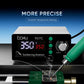 BAKU BA-937C LCD control panel with three temperature readings and green soldering iron