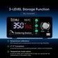 BAKU BA-937C soldering station display with green-lit buttons and temperature controls