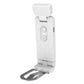 White clip-on LED mini bookmark lamp with foldable light head
