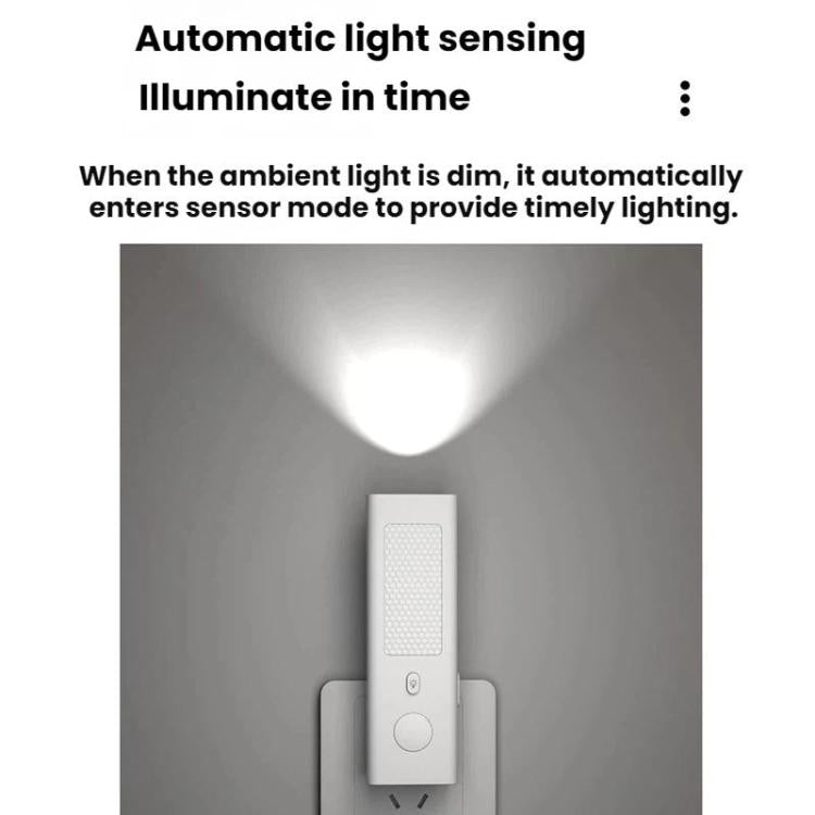 Human Body Induction Charging And Plug-In Dual-Use Night Light