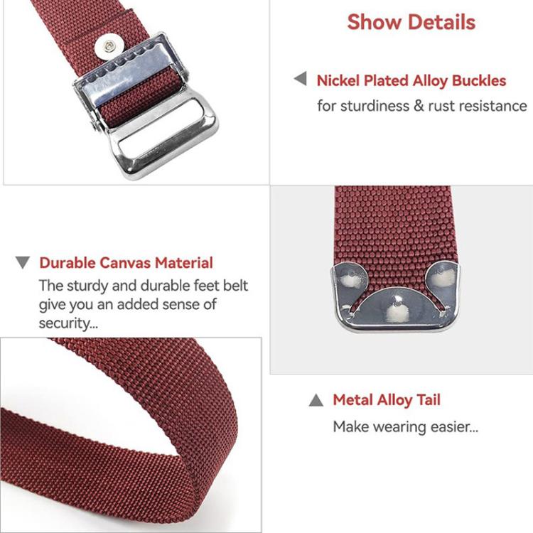 Adjustable Stilt Leg Binding Straps Replacement Straps, Straps
