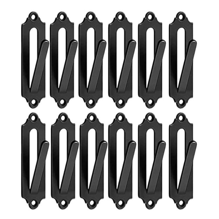 Animal Skull Wall Mount Bracket Crafts Decor Hooks, 12pcs