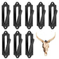 Animal Skull Wall Mount Bracket Crafts Decor Hooks, 12pcs