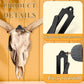Animal Skull Wall Mount Bracket Crafts Decor Hooks, 12pcs