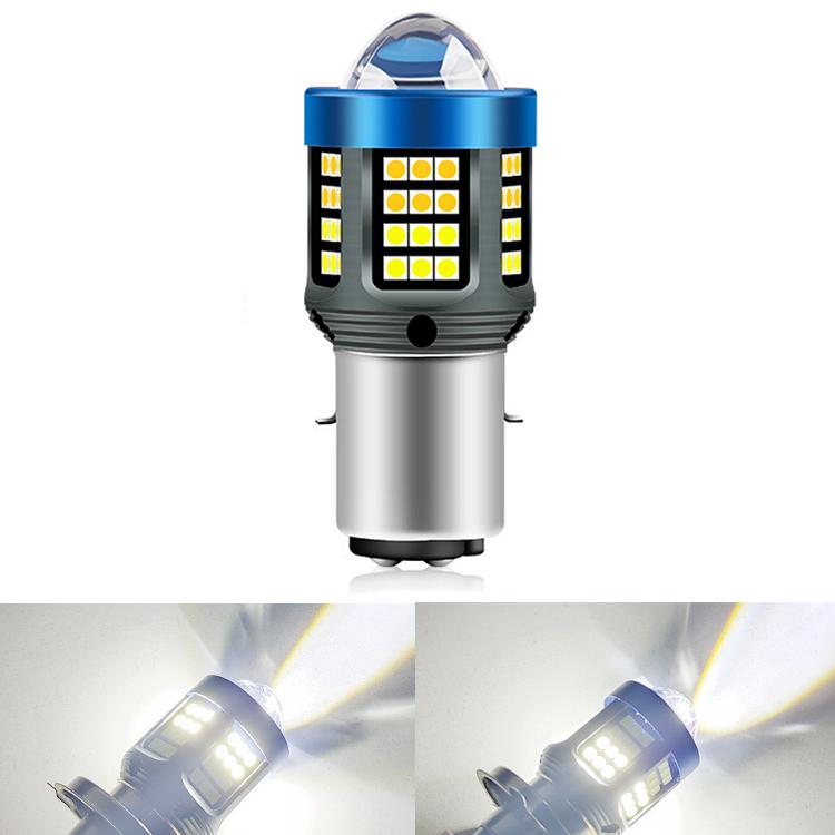 Motorcycle LED High-brightness Lens Headlight, H4, BA20D, P15D