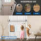 Open U-Shaped Door Bar Reinforcement Bracket Door Security Barrier Bracket, 2pcs, 4pcs