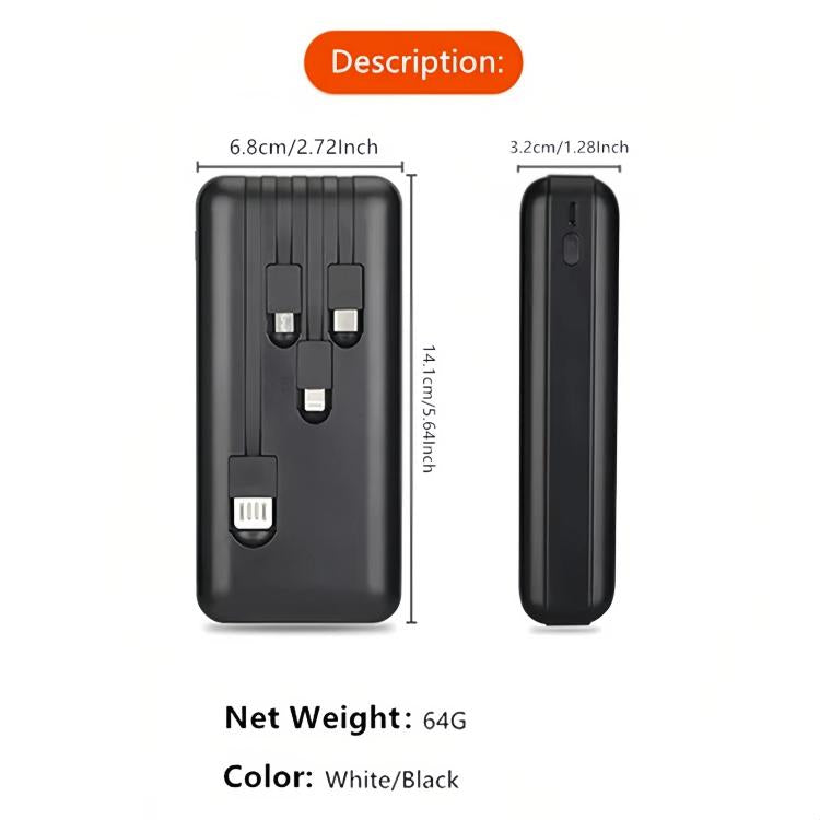 Fake Power Bank-Shaped Hidden Storage Box