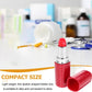 Disguised Lipstick Pillbox Portable Mini Storage Box