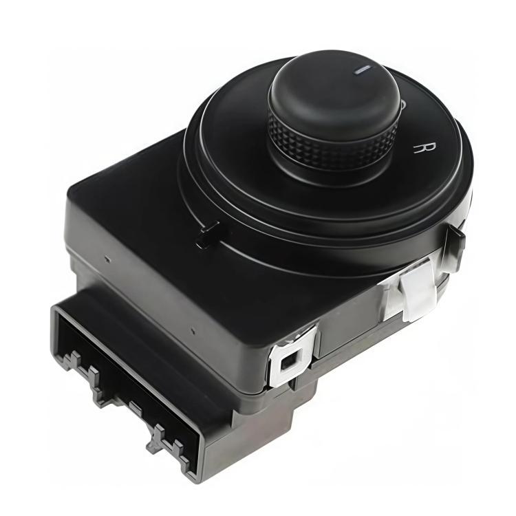 Rearview mirror adjustment switch, black knob with L/R directional labels