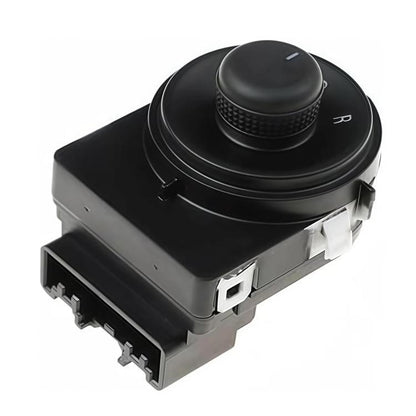 Rearview mirror adjustment switch, black knob with L/R directional labels