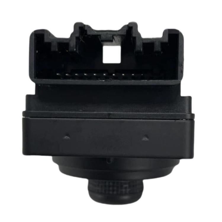 Rearview mirror adjustment switch underside with clip housing, black