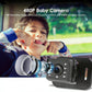Car baby camera module with wide-angle lens and mounting bracket