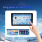 Android car navigation head unit with app switch touchscreen and finger tap