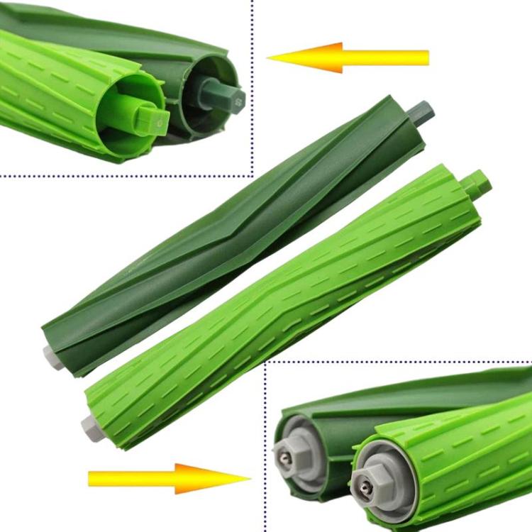 For IRobot Roomba I7 / I7+ / E5 / E6 Main Brush Side Brush Filter Replacement Parts, 12pcs /Set