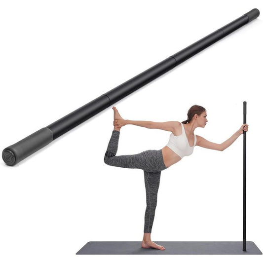 Multi-Function Yoga Stick Metal Portable Exercise Bar Fitness Auxiliary Tool