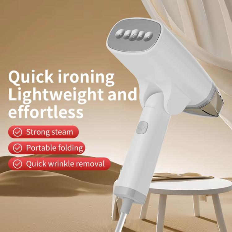 Home Use Compact Handheld Garment Steamer Foldable Steam Iron, EU Plug, US Plug