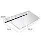 Clear acrylic keyboard stand bracket with anti-slip strip, large size