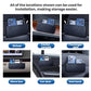 Adhesive Car Storage Bag Multifunctional Phone Pouch