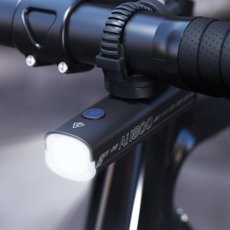 CYCLAMi AI1800 Bicycle Headlight Waterproof High-Intensity Night Riding Flashlight, AI1800