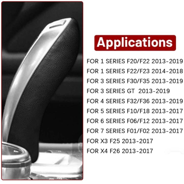 Black gear shift knob cover outline with dimensions and weight callouts