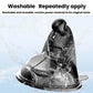 Black 360° car vent suction phone mount with rotating head and suction base