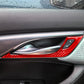 For 2019-2024 Cadillac CT5 Left-Hand Drive 4pcs /Set Interior Door Handle Stickers