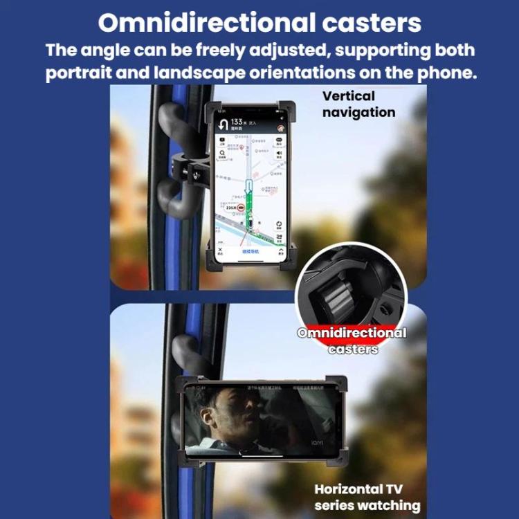 Truck Car Phone Holder Anti-Shake Handle Mount Navigation Bracket, Handle Mount