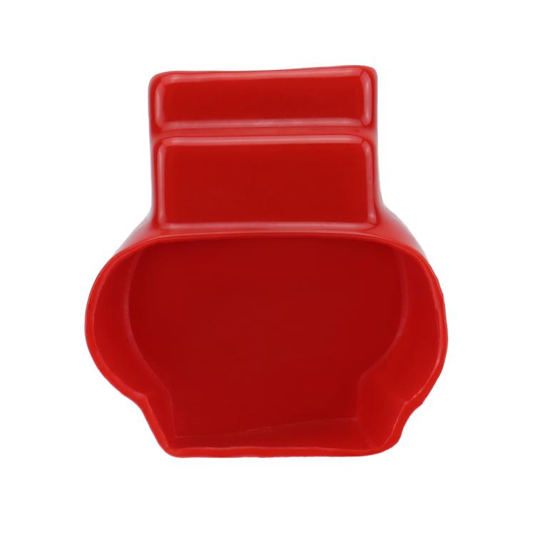 Red battery terminal insulating cover