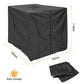 Black IBC tote cover with zippered front and included storage bag