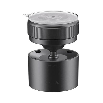 BEN.JACK magnetic car reading light with round lamp head on black base