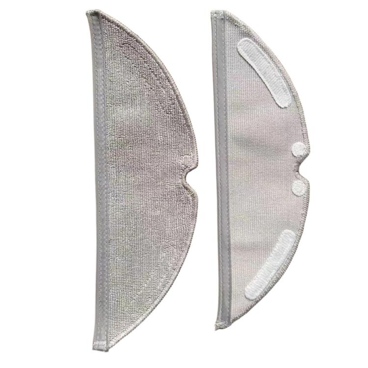 Robot vacuum replacement filter pleats with gray foam pads