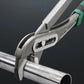 Adjustable water pump pliers close-up of adjustable jaw with toothed insert