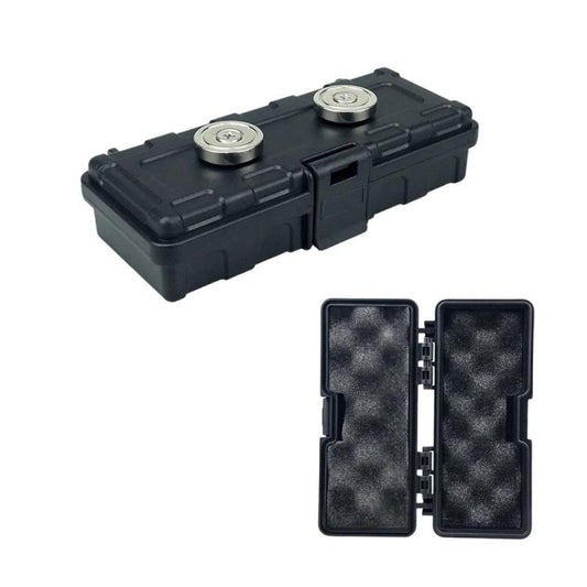 Outdoor Portable Car Bottom Hidden Magnetic Storage Box, 19x12.5x4.7cm, 15x6x3.5cm, 12x7x4cm, 28x12x7cm, 15.5x10x4.5cm, 20x12x5cm, 13x8.5x4.5cm, 21x13x5.7cm