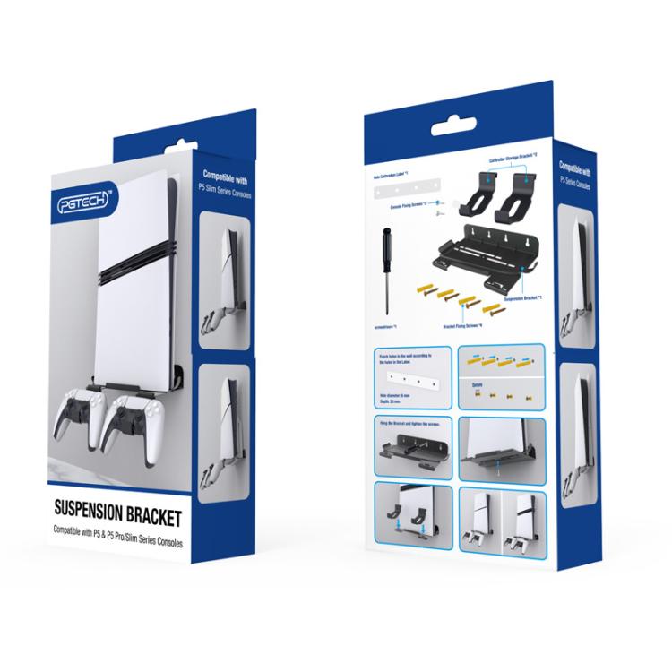 PGTECH suspension bracket wall-mount organizer kit retail box