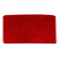 BYD Seal rear seat charging sticker in red carbon-fiber style rectangle