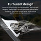 White bicycle water bottle cage with textured surface and bottle retention openings