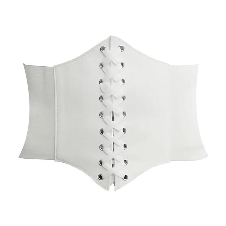 Elastic Waist Belt Slimming Effect Shirts Stretchy Waist Cincher