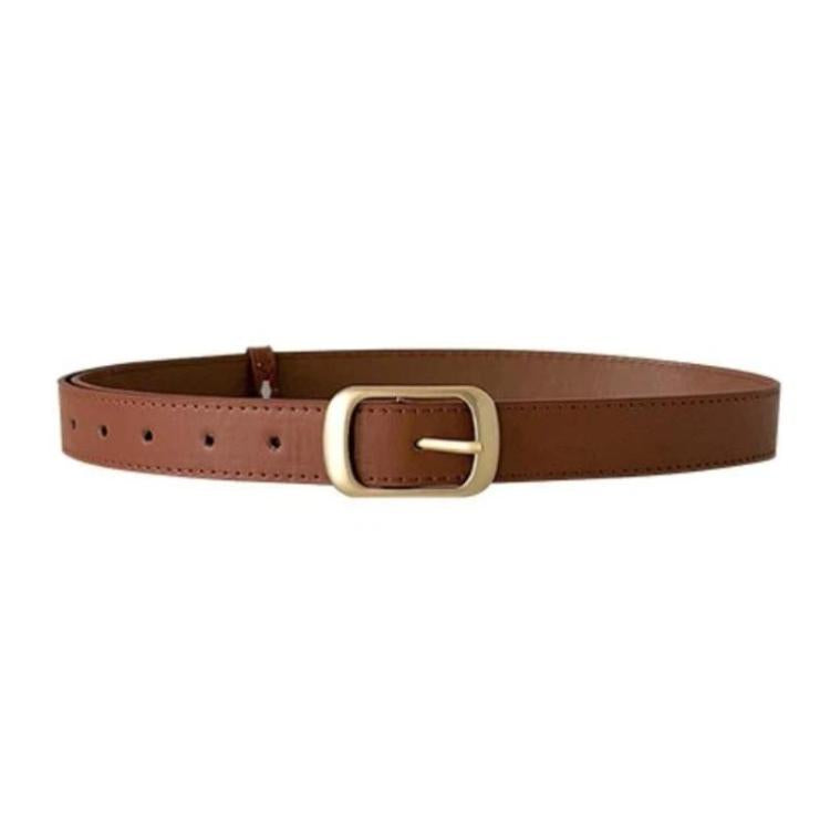 Women Retro Minimalist Jeans Belt, 110cm