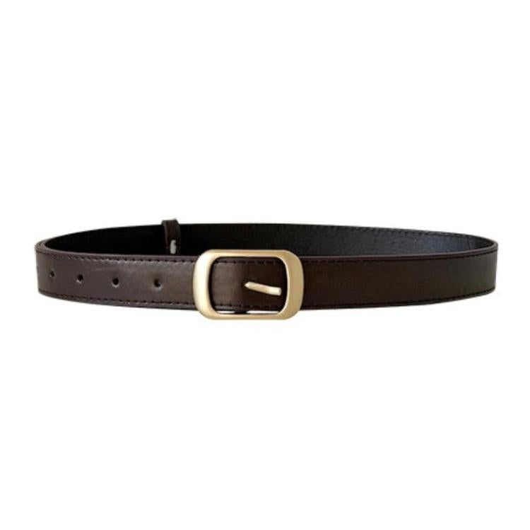 Women Retro Minimalist Jeans Belt, 110cm