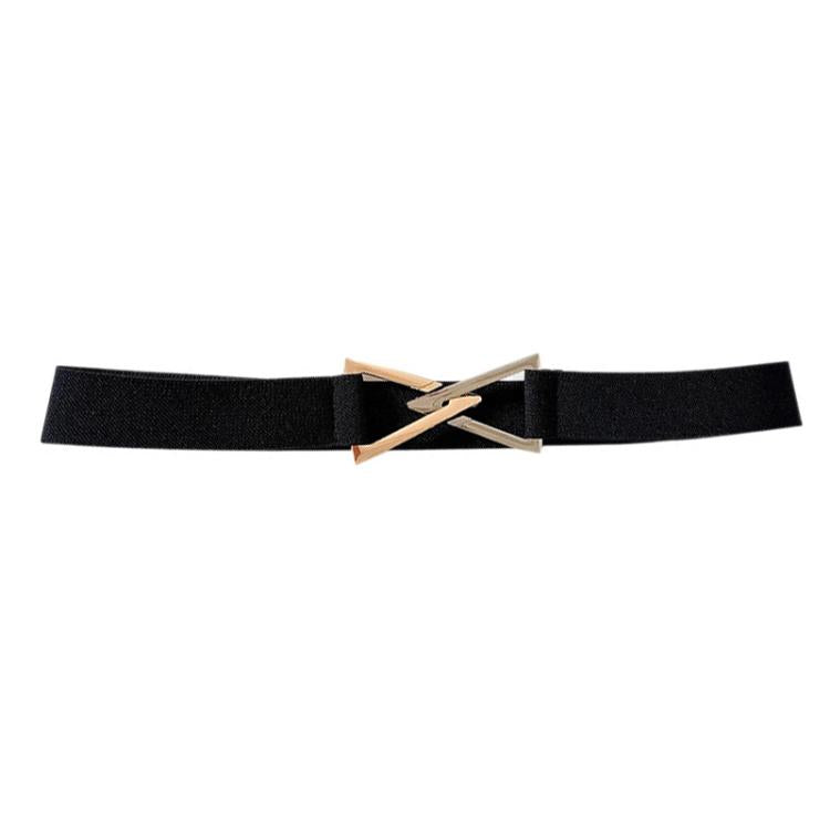 Triangle-shaped Buckle Belt For Slimming Flattering Waistline