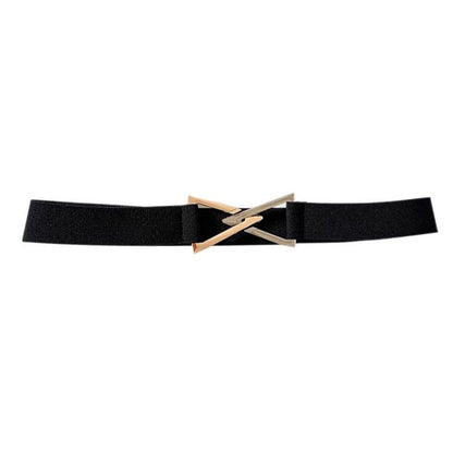 Triangle-shaped Buckle Belt For Slimming Flattering Waistline