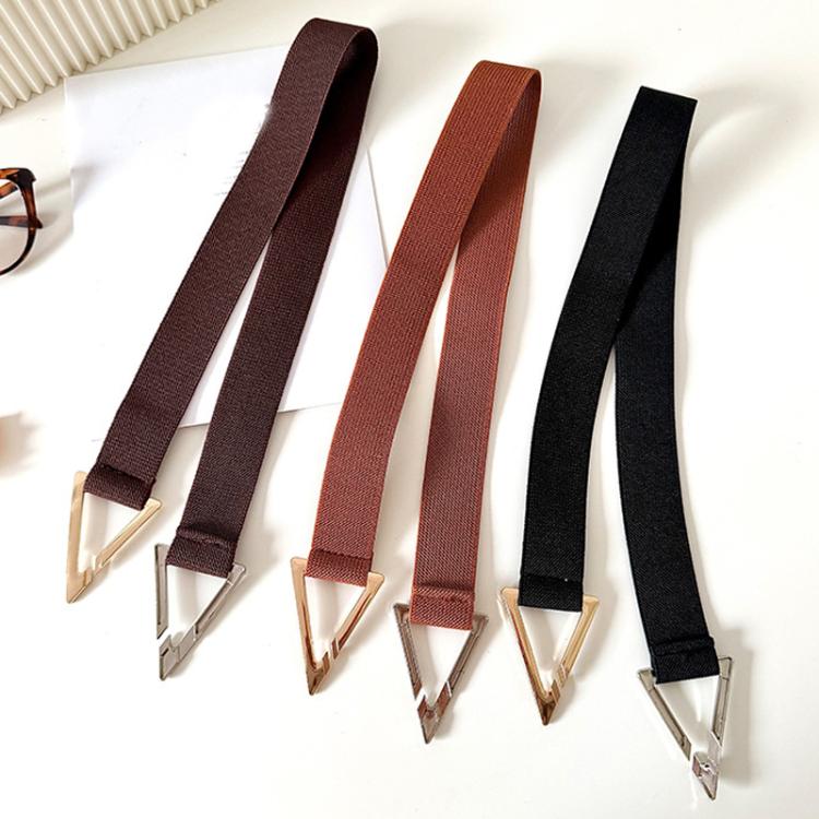 Triangle-shaped Buckle Belt For Slimming Flattering Waistline