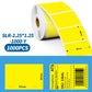 Yellow adhesive labels roll, 2.25 x 1.25 in label size