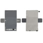 Airplane child seat extension pad with two-sided coverage and side attachment straps