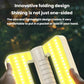 WUSHANG WS-HD52 Portable Foldable Solar String Light With Battery Indicator Multi-Level Dimmable Camping Lantern