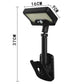 Solar Intelligent Motion Sensor Clip-On Light Outdoor Courtyard & Lawn Lamp, White Light, Warm Light, Three-Color Light Black, Three-Color Light White