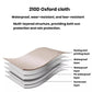 Portable folding sun and rain shelter tent fabric layers diagram with waterproof oxford cloth