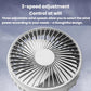 Single fan grille close-up in light grey with radial blade spokes
