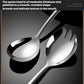 Polished stainless steel spoons with rounded heads and smooth bowls