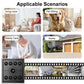 Mini HD infrared night vision camera with multi-lens front and motion-detect design